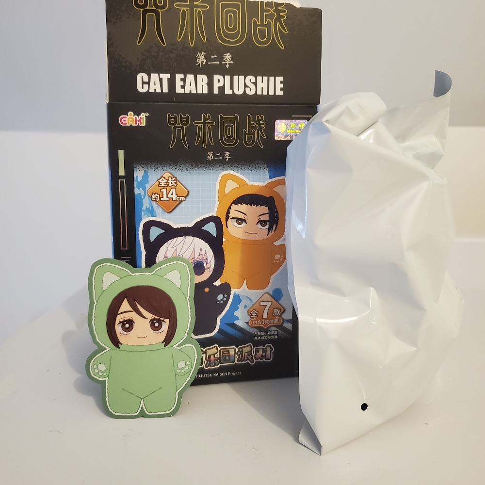 Shoko Jjk Cat Ear Plushie Figure Keychain Comfirmed Blind Box